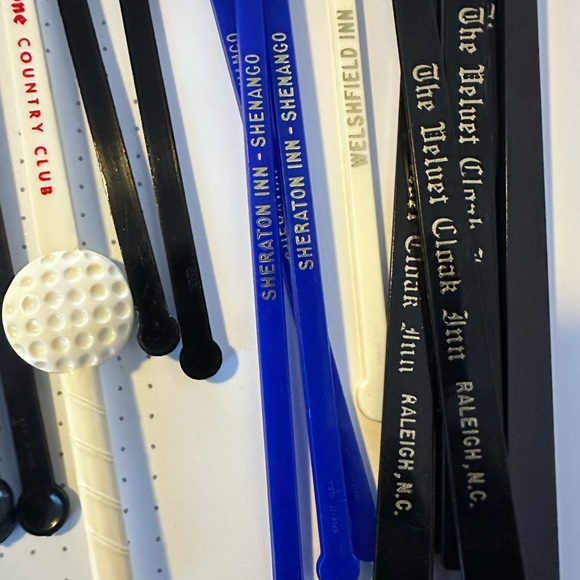 16 vintage swizzle sticks - Picture 4 of 4